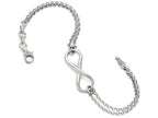 FJC Finejewelers Sterling Silver Infinity Symbol Bracelet