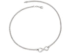 FJC Finejewelers Sterling Silver Infinity Symbol Necklace