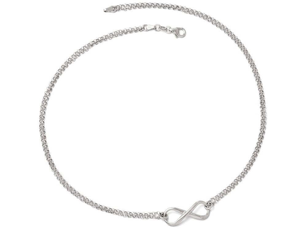 FJC Finejewelers Sterling Silver Infinity Symbol Necklace