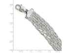 FJC Finejewelers Sterling Silver Polished Braided Bracelet