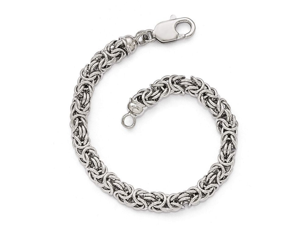 FJC Finejewelers Sterling Silver Polished Link Bracelet