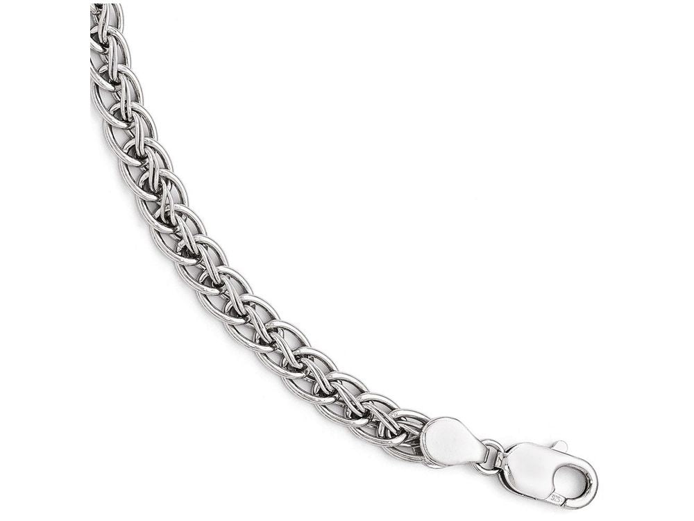 FJC Finejewelers Sterling Silver Polished Link Bracelet