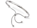FJC Finejewelers Sterling Silver Polished Adjustable Bangle