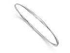 FJC Finejewelers Sterling Silver Polished Twisted Bangle