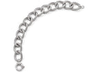 FJC Finejewelers Sterling Silver Polished Textured Bracelet