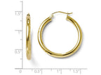FJC Finejewelers 10k Polished Hinged Hoop Earrings