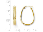 FJC Finejewelers 10k Polished Hinged Hoop Earrings