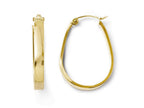 FJC Finejewelers 10k Polished Hinged Hoop Earrings