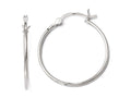 FJC Finejewelers Sterling Silver Polished Hinged Hoop Earrings