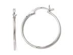 FJC Finejewelers Sterling Silver Polished Hinged Hoop Earrings