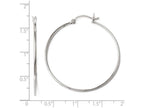 FJC Finejewelers Sterling Silver Polished Hinged Hoop Earrings