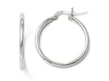 FJC Finejewelers Sterling Silver Polished Hinged Hoop Earrings