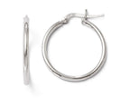FJC Finejewelers Sterling Silver Polished Hinged Hoop Earrings