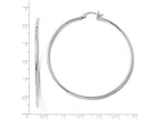 FJC Finejewelers Sterling Silver Polished Hinged Hoop Earrings