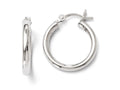 FJC Finejewelers Sterling Silver Polished Hinged Hoop Earrings