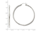 FJC Finejewelers Sterling Silver Polished Hinged Hoop Earrings