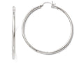 FJC Finejewelers Sterling Silver Polished Hinged Hoop Earrings