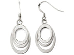 FJC Finejewelers Sterling Silver Polished Shepherd Hook Dangle Earrings