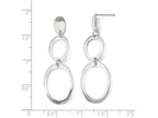 FJC Finejewelers Sterling Silver Polished Post Dangle Earrings