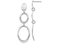 FJC Finejewelers Sterling Silver Polished Post Dangle Earrings