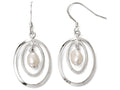 FJC Finejewelers Sterling Silver Fw Cultured Pearl Dangle Earrings