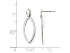 FJC Finejewelers Sterling Silver Polished Post Dangle Earrings