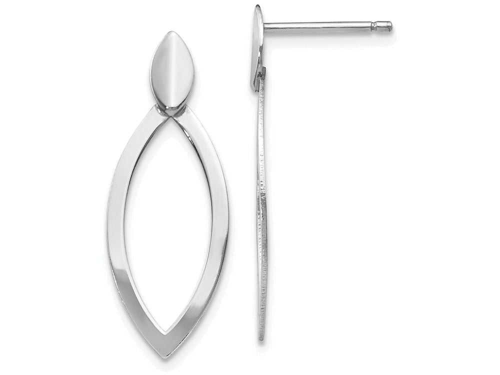 FJC Finejewelers Sterling Silver Polished Post Dangle Earrings