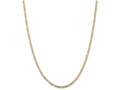 FJC Finejewelers 18 Inch 14k Yellow Gold 3mm Concave Open Figaro Chain Necklace