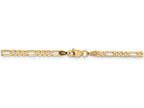 FJC Finejewelers 30 Inch 14k Yellow Gold 3mm Concave Open Figaro Chain Necklace