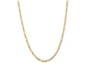 FJC Finejewelers 24 Inch 14k Yellow Gold 4mm Concave Open Figaro Chain Necklace