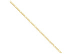 FJC Finejewelers 7 Inch 14k Yellow Gold 4mm Concave Open Figaro Chain Bracelet