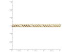 FJC Finejewelers 8 Inch 14k Yellow Gold 4mm Concave Open Figaro Chain Bracelet
