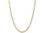 FJC Finejewelers 8 Inch 14k Yellow Gold 4.5mm Concave Open Figaro Chain Bracelet