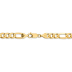 FJC Finejewelers 22 Inch 14k 6.75mm Concave Open Figaro Chain Necklace