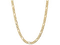 FJC Finejewelers 22 Inch 14k 6.75mm Concave Open Figaro Chain Necklace
