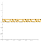 FJC Finejewelers 24 Inch 14k 6.75mm Concave Open Figaro Chain Necklace