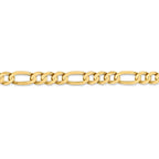 FJC Finejewelers 24 Inch 14k 6.75mm Concave Open Figaro Chain Necklace