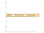 FJC Finejewelers 8 Inch 14k Yellow Gold 7.5mm Concave Open Figaro Chain Bracelet