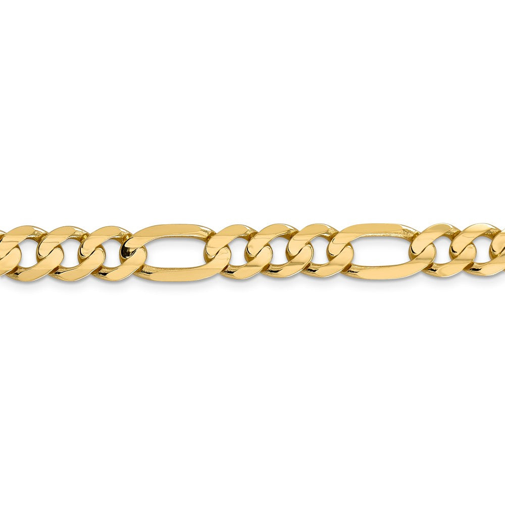 FJC Finejewelers 22 Inch 14k 8.75mm Concave Open Figaro Link Chain Necklace