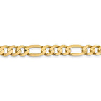 FJC Finejewelers 22 Inch 14k 8.75mm Concave Open Figaro Link Chain Necklace