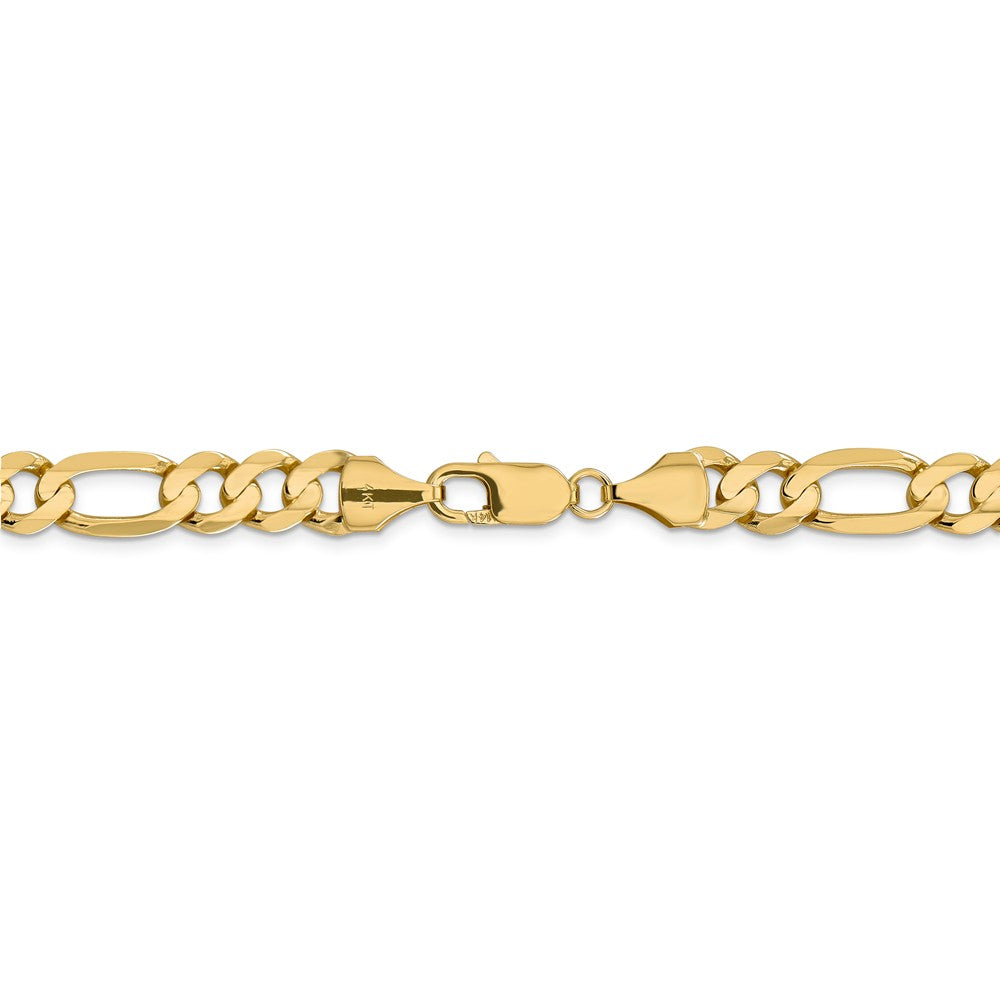 FJC Finejewelers 24 Inch 14k 8.75mm Concave Open Figaro Link Chain Necklace