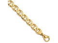 FJC Finejewelers 8 Inch 14k 11mm Hand-polished Anchor Link Chain Bracelet
