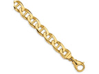 FJC Finejewelers 8 Inch 14k 11mm Hand-polished Anchor Link Chain Bracelet