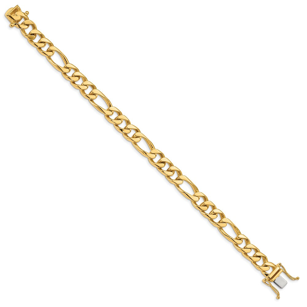 FJC Finejewelers 8 Inch 14k 9mm Hand-polished Figaro Link Chain Bracelet