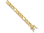 FJC Finejewelers 8 Inch 14k 9mm Hand-polished Figaro Link Chain Bracelet