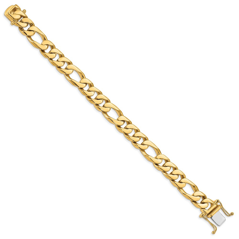 FJC Finejewelers 8 Inch 14k 11mm Hand-polished Figaro Link Chain Bracelet