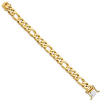 FJC Finejewelers 8 Inch 14k 11mm Hand-polished Figaro Link Chain Bracelet