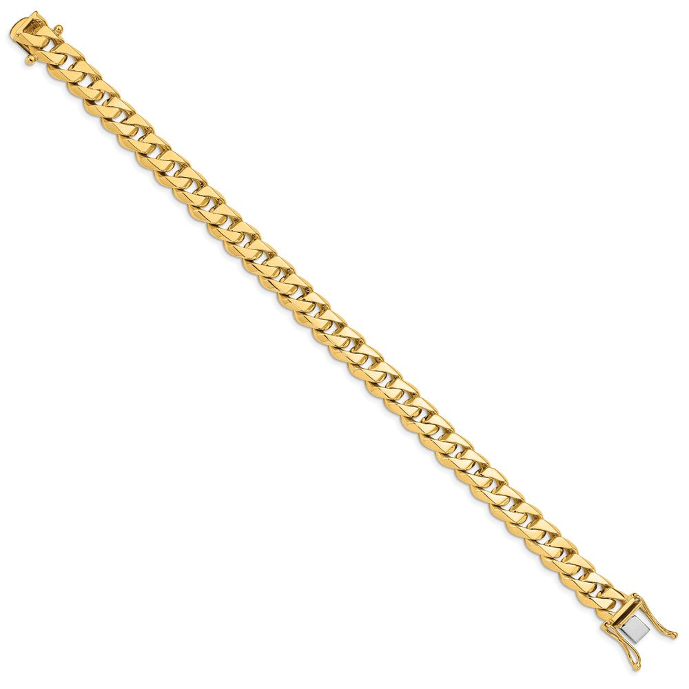 FJC Finejewelers 8 Inch 14k 9.2mm Hand-polished Traditional Link Chain Bracelet