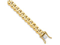 FJC Finejewelers 8 Inch 14k 9.2mm Hand-polished Traditional Link Chain Bracelet