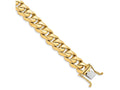 FJC Finejewelers 8 Inch 14k 11mm Hand-polished Traditional Link Chain Bracelet